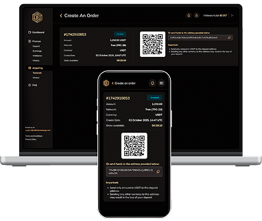 Crypto acquiring illustration